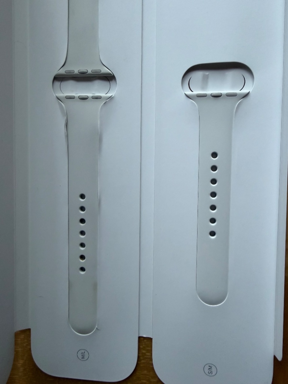 Apple Watch Band, White, S/M and M/L, 38mm